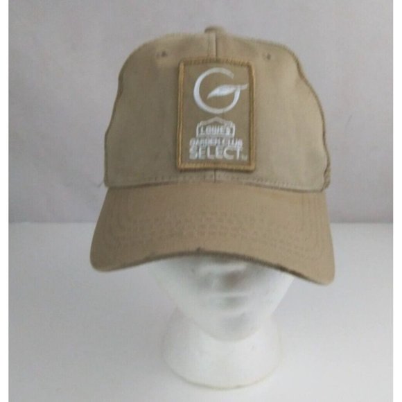Lowe's Garden Club Select Embroidered Patch Snapback Employee Baseball Cap - Picture 2 of 7